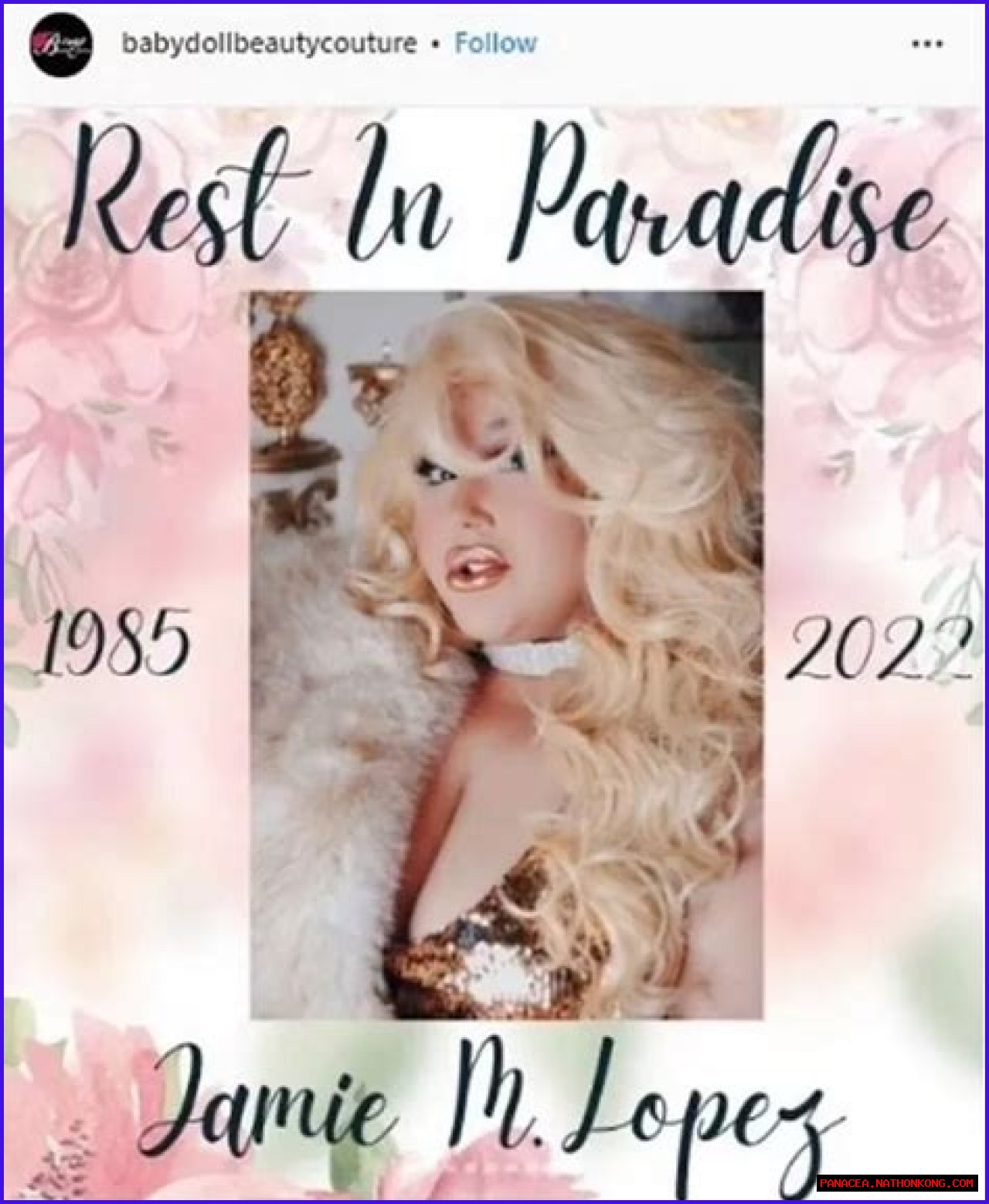 Jamie Lopez Cause Of Death, Parents, Husband, Children